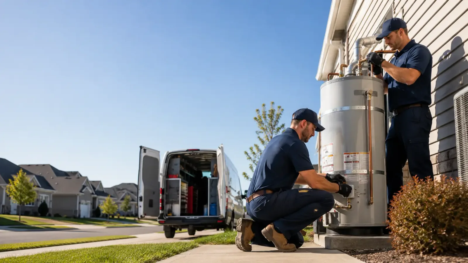 Water Heater Installation in Clayton, MI